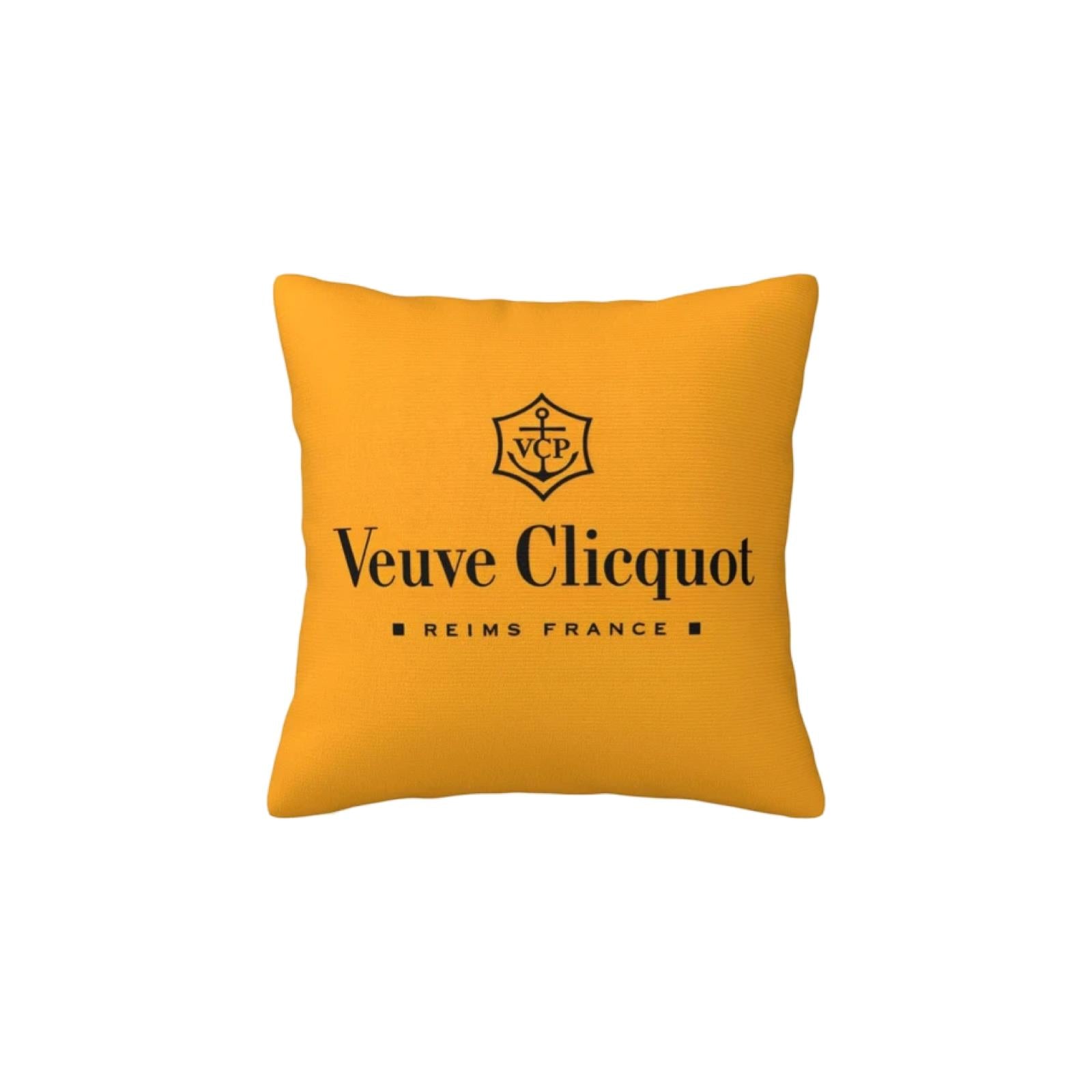 Veuve Clicquot Leinenkissen – Orange