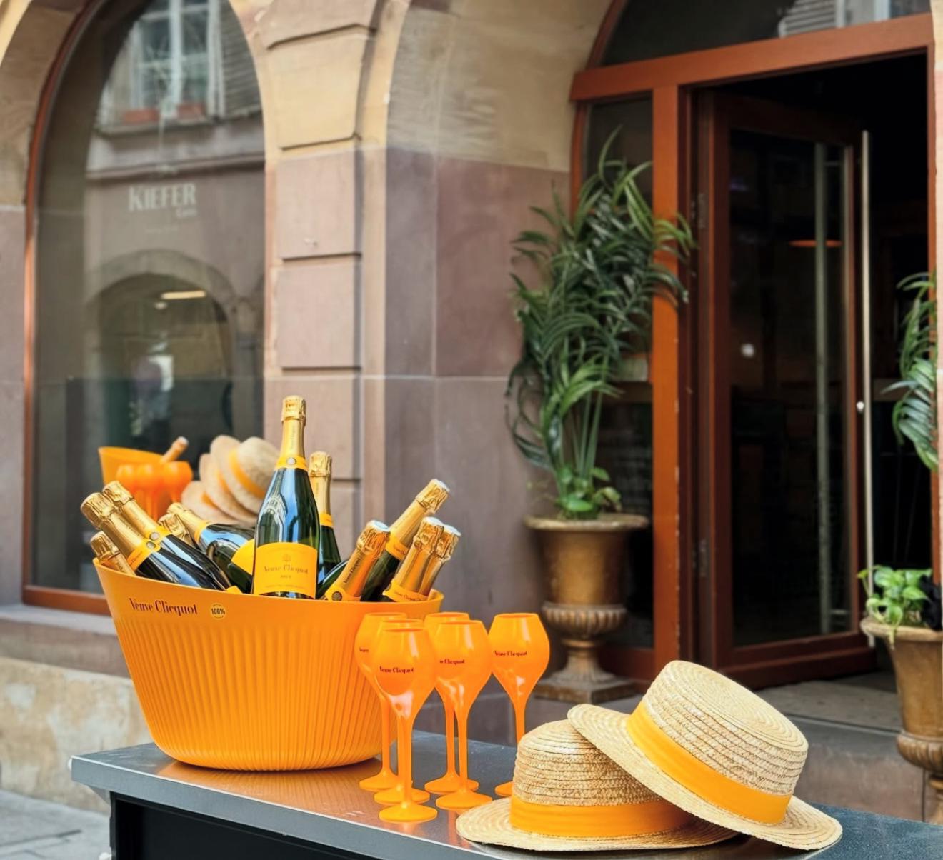 Veuve Clicquot Champagnergläser